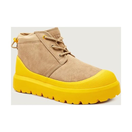 UGG Śniegowce M NEUMEL WEATHER HYBRID | zamsz ze sklepu Gomez Fashion Store w kategorii Buty zimowe męskie - zdjęcie 186466562