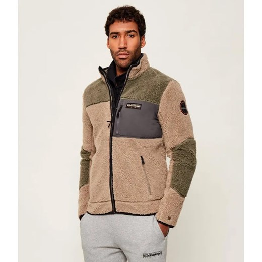 Napapijri Polarowa Bluza YUPIK FZ 3 | Regular Fit ze sklepu Gomez Fashion Store w kategorii Bluzy męskie - zdjęcie 186466651