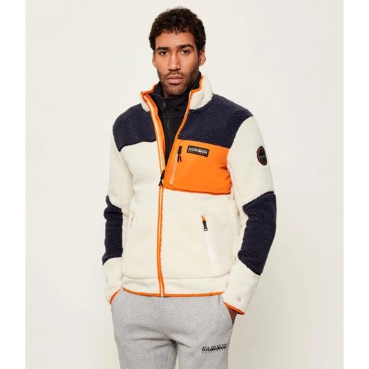 Napapijri Polarowa Bluza YUPIK FZ 3 | Regular Fit ze sklepu Gomez Fashion Store w kategorii Bluzy męskie - zdjęcie 186466652