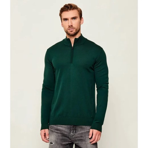 HUGO Wełniany sweter San Quirin-M | Regular Fit ze sklepu Gomez Fashion Store w kategorii Swetry męskie - zdjęcie 186466661