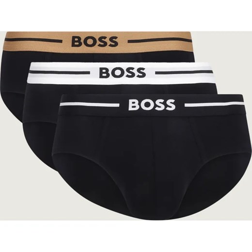 BOSS BLACK Slipy 3-pack HipBr 3P Bold ze sklepu Gomez Fashion Store w kategorii Majtki męskie - zdjęcie 186467593
