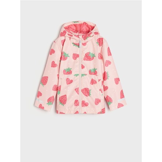 Sinsay - Kurtka przeciwdeszczowa - begonia Sinsay 134 (8-9 l) Sinsay