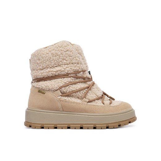 Śniegowce Primigi GORE-TEX 8879800 S Beżowy ze sklepu eobuwie.pl w kategorii Buty zimowe dziecięce - zdjęcie 186472282
