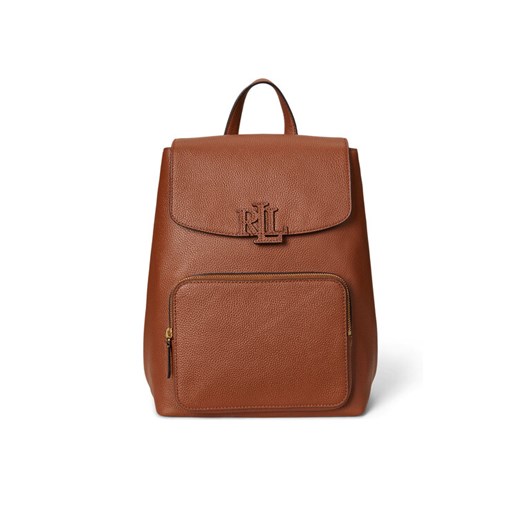 Plecak LAUREN RALPH LAUREN Medium Cameryn 431969355001 Brązowy ze sklepu eobuwie.pl w kategorii Plecaki - zdjęcie 186472293