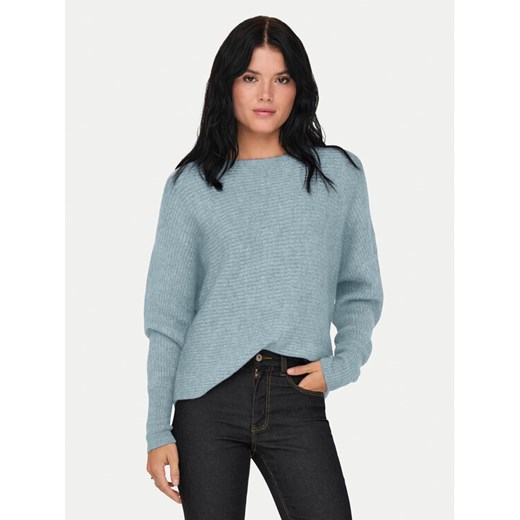 ONLY Sweter 15168705 Niebieski Regular Fit ze sklepu MODIVO w kategorii Swetry damskie - zdjęcie 186475020
