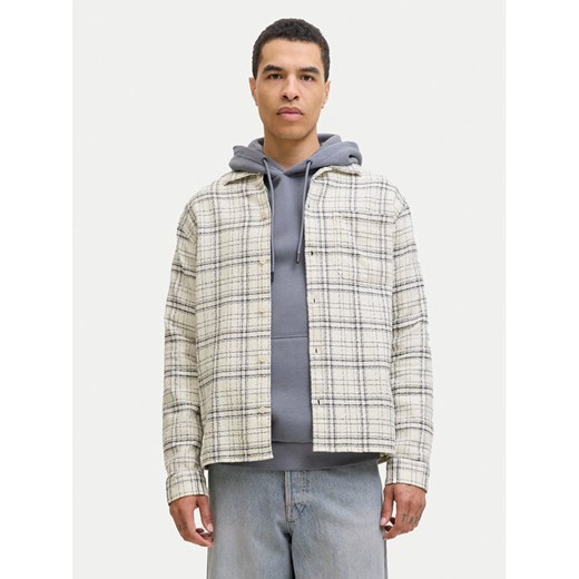 Jack & Jones Koszula York 12283078 Beżowy Relaxed Fit ze sklepu MODIVO w kategorii Koszule męskie - zdjęcie 186475030