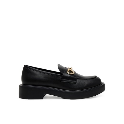 LOVE MOSCHINO Loafersy JA10394G1MIA0000 Czarny ze sklepu MODIVO w kategorii Półbuty damskie - zdjęcie 186475172