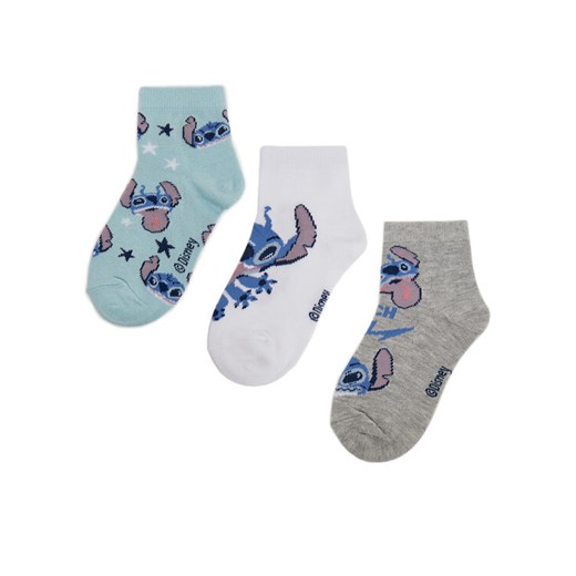 Disney Classics Skarpety długie ACCCS-SS25-349DCLS(3-PACK) Biały ze sklepu MODIVO w kategorii Skarpetki dziecięce - zdjęcie 186475194