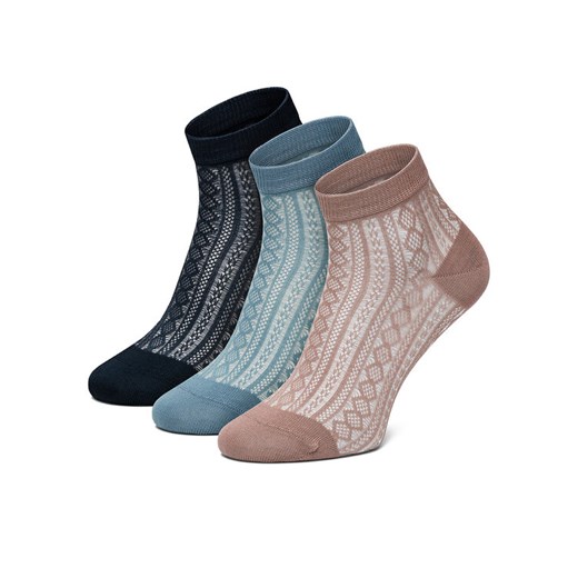 Nine West Skarpety długie KR_NW_SHINY_Z_SS25 (3 PACK) Kolorowy ze sklepu MODIVO w kategorii Skarpetki damskie - zdjęcie 186475223