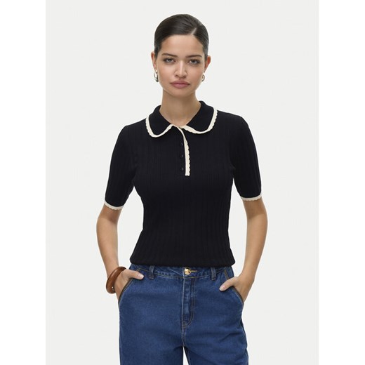Vero Moda Sweter Manon 10336939 Czarny Slim Fit ze sklepu MODIVO w kategorii Swetry damskie - zdjęcie 186475264