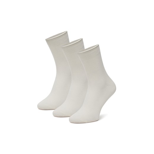 Nine West Skarpety długie BR_NW_01_Z_SS25 (3 PACK) Biały ze sklepu MODIVO w kategorii Skarpetki damskie - zdjęcie 186475271
