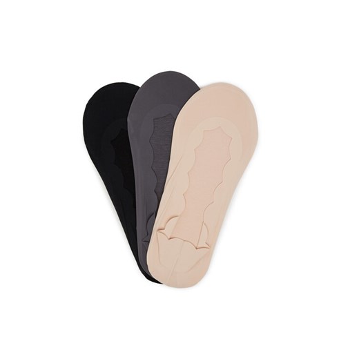 Nine West Stopki LA_NW_4WB_009_SS25 (3-PACK) BKACK/MIX Kolorowy ze sklepu MODIVO w kategorii Skarpetki damskie - zdjęcie 186475291