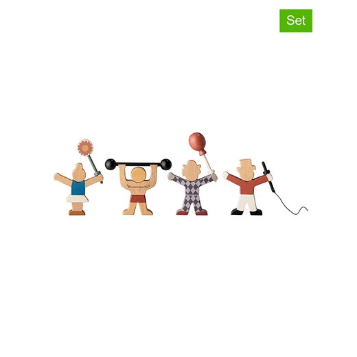 Bloomingville mini Figurki (4 szt.) &quot;Rossaio&quot; do zabawy - 3+ ze sklepu Limango Polska w kategorii Zabawki - zdjęcie 186477342