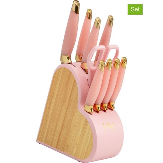 Fackelmann 7-częściowy zestaw w kolorze złoto-jasnobrązowo-jasnoróżowym ze sklepu Limango Polska w kategorii Noże kuchenne - zdjęcie 186477371