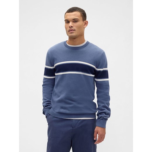 GAP Sweter w kolorze niebieskim ze sklepu Limango Polska w kategorii Swetry męskie - zdjęcie 186477672