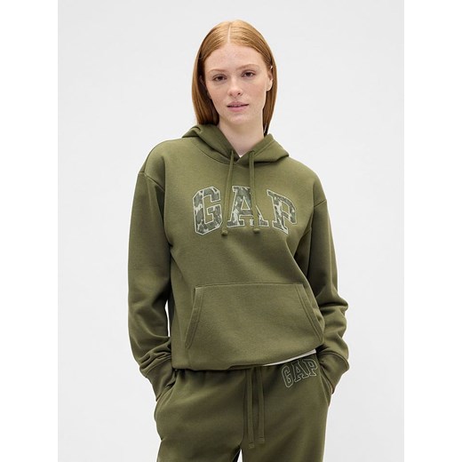 GAP Bluza w kolorze khaki ze sklepu Limango Polska w kategorii Bluzy damskie - zdjęcie 186477760