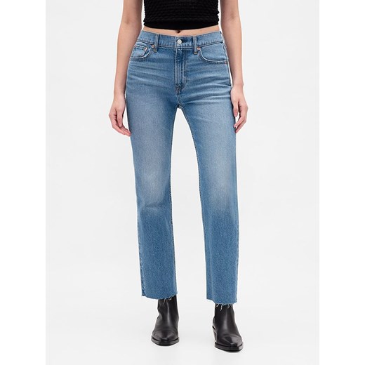 GAP Dżinsy - Regular fit - w kolorze niebieskim ze sklepu Limango Polska w kategorii Jeansy damskie - zdjęcie 186477804