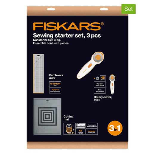 Fiskars 3-częściowy zestaw w kolorze srebrnym ze sklepu Limango Polska w kategorii Zabawki - zdjęcie 186477924