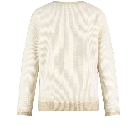 Gerry Weber Sweter w kolorze beżowym Gerry Weber 44 okazja Limango Polska