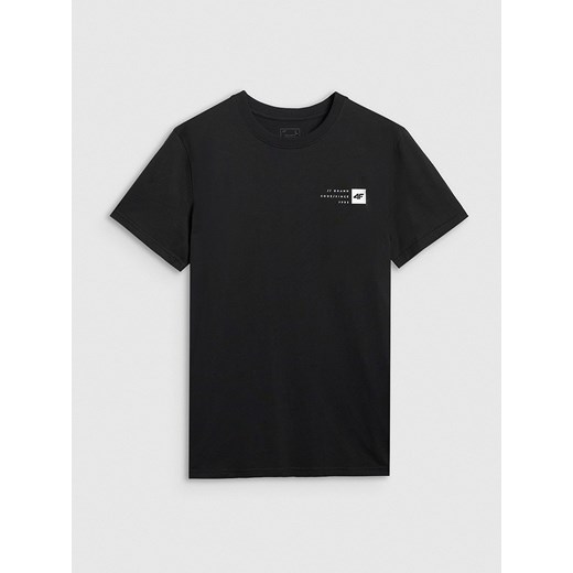 4F Koszulka w kolorze czarnym ze sklepu Limango Polska w kategorii T-shirty męskie - zdjęcie 186478124