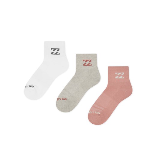 Skarpety długie Billabong AS_BILLABONG_03Z_SS25 (3-PACK) Kolorowy ze sklepu eobuwie.pl w kategorii Skarpetki damskie - zdjęcie 186478294