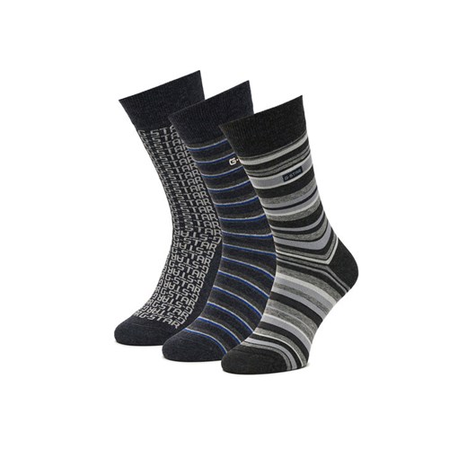 Stopki G-Star Raw AS_G-STAR_W_047_SS25 (3-PACK) Czarny ze sklepu eobuwie.pl w kategorii Skarpetki męskie - zdjęcie 186478300