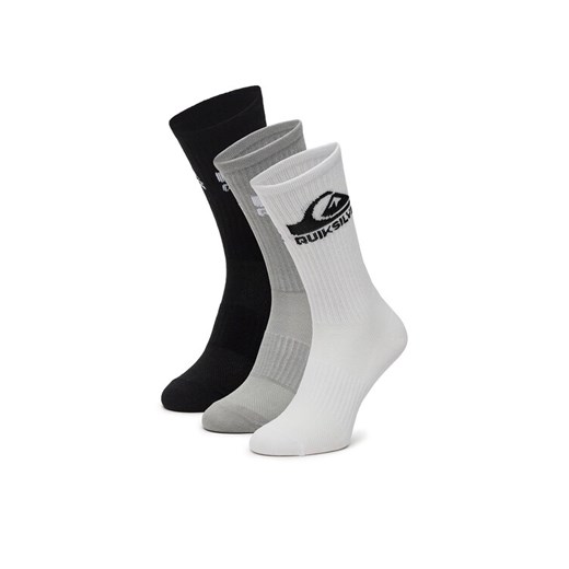 Skarpety długie Quiksilver AS_QUIKSILVER_101W_SS25 (3-PACK) Biały ze sklepu eobuwie.pl w kategorii Skarpetki męskie - zdjęcie 186478361