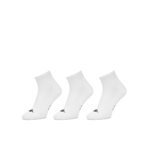 Skarpety długie Kappa KR_FRESH_SS25 (3-PACK) Biały ze sklepu eobuwie.pl w kategorii Skarpetki męskie - zdjęcie 186478362