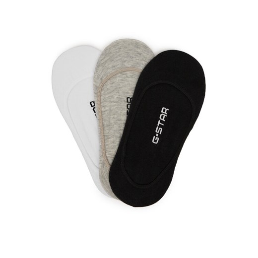 Stopki G-Star Raw AS_G-STAR_S_013_SS25 (3-PACK) Szary ze sklepu eobuwie.pl w kategorii Skarpetki damskie - zdjęcie 186478370