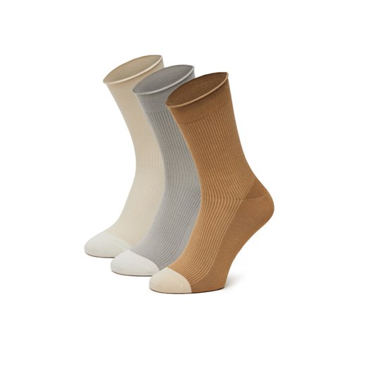 Skarpety długie Nine West BR_NW_01_Z_SS25 (3 PACK) Kolorowy ze sklepu eobuwie.pl w kategorii Skarpetki damskie - zdjęcie 186478382