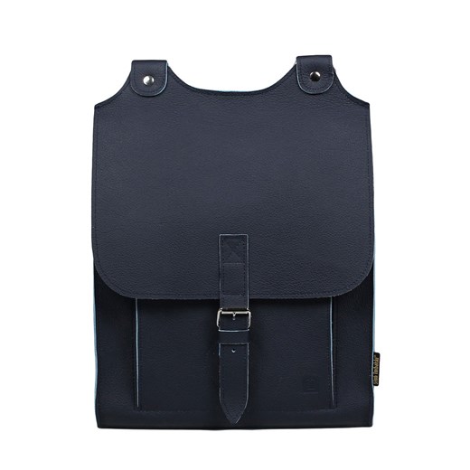 granatowy plecak skórzany Bookpack ze sklepu Słoń Torbalski w kategorii Plecaki - zdjęcie 186479064