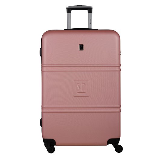 różowa walizka duża  Art Class Collection 75 cm ze sklepu Słoń Torbalski w kategorii Walizki - zdjęcie 186479130