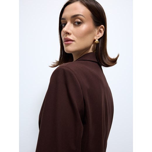 Mohito - Marynarka - ciemnobrązowy Mohito 42 Mohito