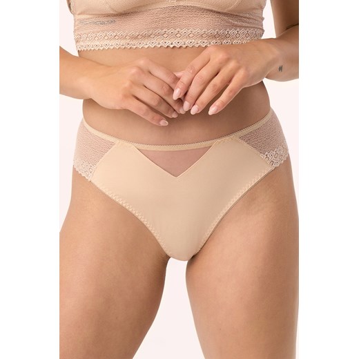 Figi Babell BBL 211 beige ze sklepu kontri.pl w kategorii Majtki damskie - zdjęcie 186479682