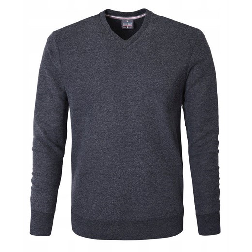 Wygodna Bawełniana Bluza - Pako Jeans - Grafitowa SWPJNSBLUZAmaoriGF ze sklepu JegoSzafa.pl w kategorii Bluzy męskie - zdjęcie 186480063