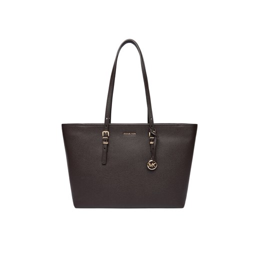 Torebka MICHAEL Michael Kors Quinn 30T5GQNT9L Brązowy ze sklepu eobuwie.pl w kategorii Torby Shopper bag - zdjęcie 186481313