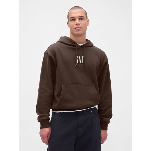 GAP Bluza w kolorze ciemnobrązowym ze sklepu Limango Polska w kategorii Bluzy męskie - zdjęcie 186482213