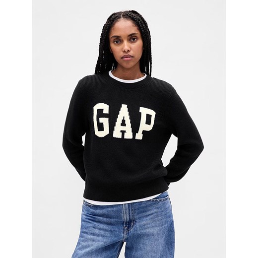 GAP Sweter w kolorze czarnym ze sklepu Limango Polska w kategorii Swetry damskie - zdjęcie 186482370