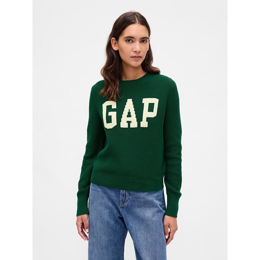 GAP Sweter w kolorze zielonym ze sklepu Limango Polska w kategorii Swetry damskie - zdjęcie 186482373