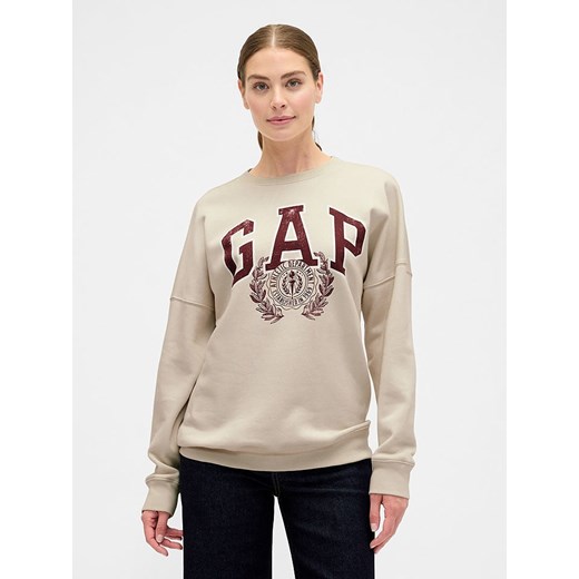 GAP Bluza w kolorze beżowym ze sklepu Limango Polska w kategorii Bluzy damskie - zdjęcie 186482461
