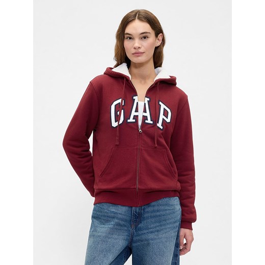 GAP Bluza w kolorze bordowym ze sklepu Limango Polska w kategorii Bluzy damskie - zdjęcie 186482494