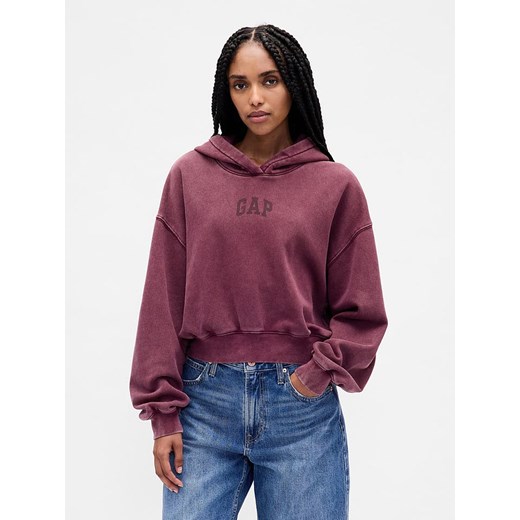 GAP Bluza w kolorze czerwonym ze sklepu Limango Polska w kategorii Bluzy damskie - zdjęcie 186482564