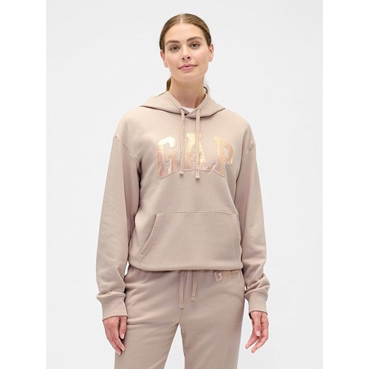 GAP Bluza w kolorze beżowym ze sklepu Limango Polska w kategorii Bluzy damskie - zdjęcie 186482582