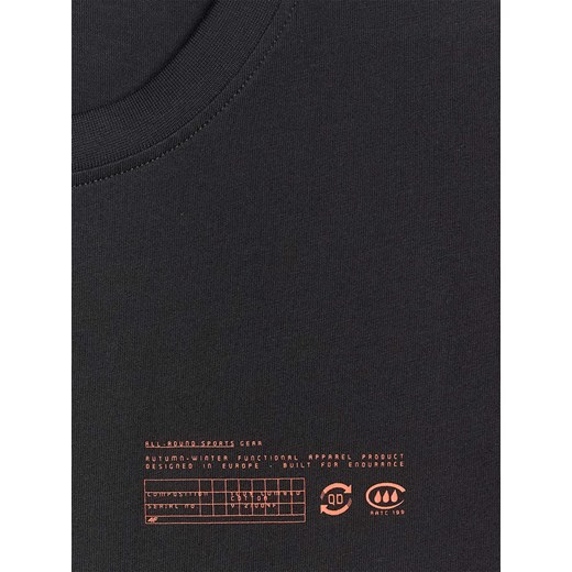 4F Koszulka w kolorze czarnym L okazja Limango Polska