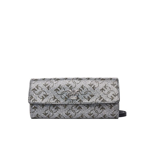 PINKO Torebka Love Tiny Brids Wallet C AI 25-26 PCPL 103765 A20D Srebrny ze sklepu MODIVO w kategorii Listonoszki - zdjęcie 186484144