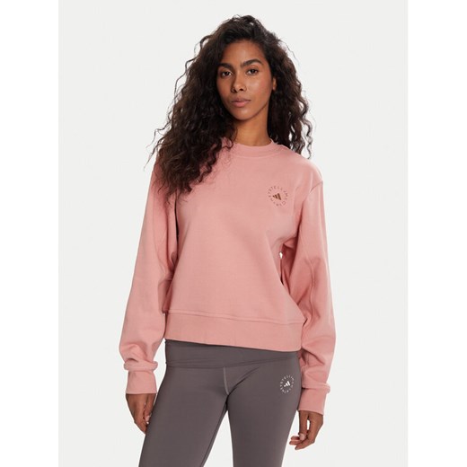 adidas by Stella McCartney Bluza JX6784 Różowy Regular Fit ze sklepu MODIVO w kategorii Bluzy damskie - zdjęcie 186484151