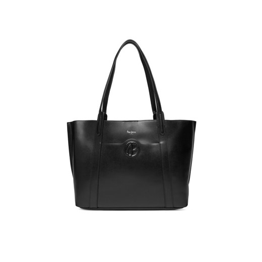 Pepe Jeans Torebka Audrey Limited PL031663 Czarny ze sklepu MODIVO w kategorii Torby Shopper bag - zdjęcie 186484181