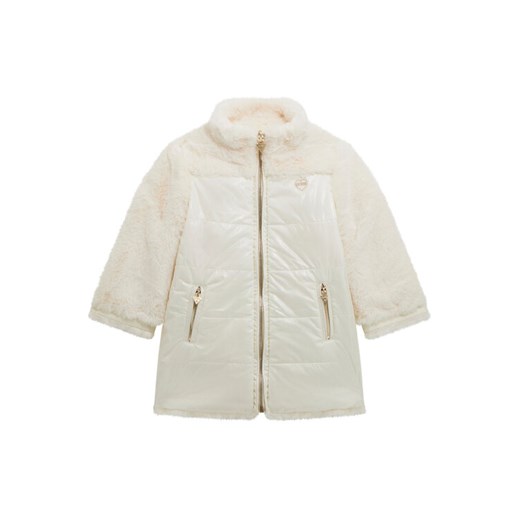 Guess Kurtka zimowa K5BL08 WGL60 Écru Regular Fit ze sklepu MODIVO w kategorii Kombinezony i kurtki - zdjęcie 186484210