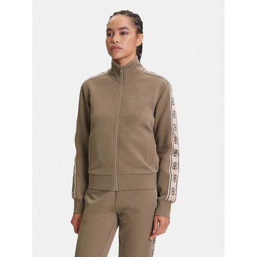 Guess Bluza V2YQ16 KB3P2 Brązowy Regular Fit ze sklepu MODIVO w kategorii Bluzy damskie - zdjęcie 186484243