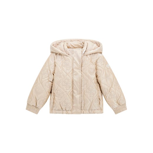 Guess Kurtka przejściowa K5BL03 W3080 Beżowy Regular Fit ze sklepu MODIVO w kategorii Kurtki dziewczęce - zdjęcie 186484251
